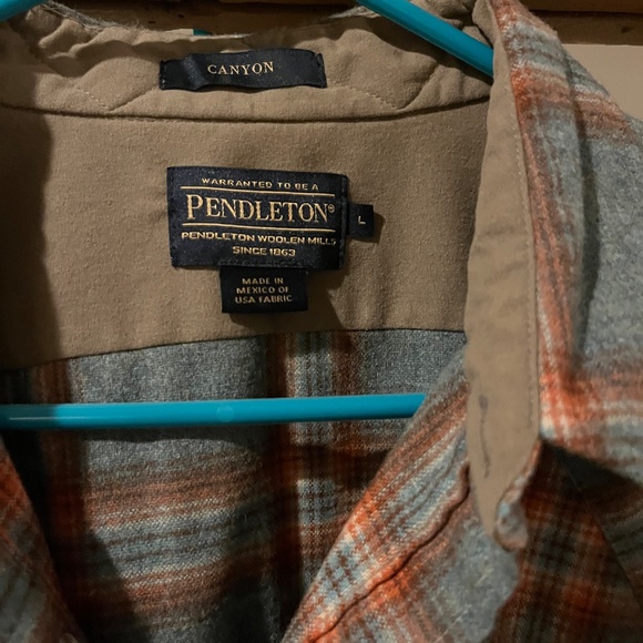 Pendleton wool button up - Picture 2 of 4